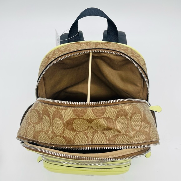 Coach Court Backpack in Signature Canvas - Picture 7 of 12